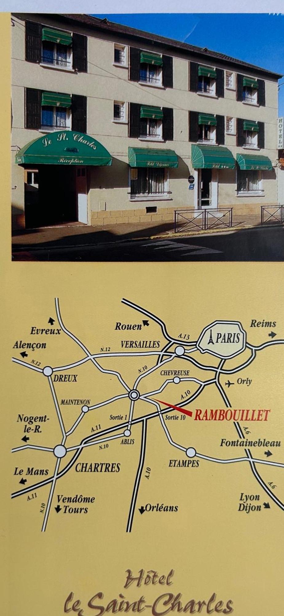 Hotel Saint - Charles Rambouillet Buitenkant foto